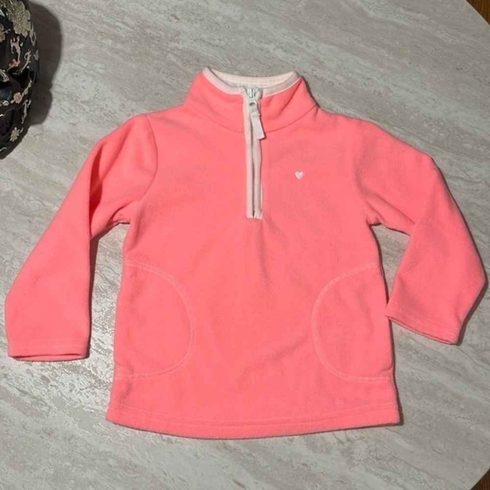 Carter’s Toddle Girl Neon Fleece Sweatshirt *2T